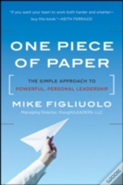 Capa do artigo One Piece Of Paper