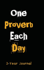 One Proverb Each Day Journal - Preview