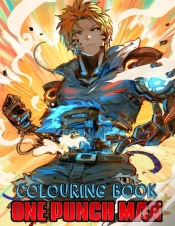 Capa do artigo One Punch Man Colouring Book