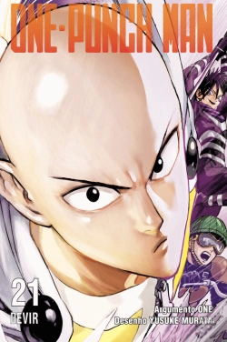 Capa do artigo One-Punch Man N.º 21