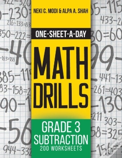 Capa do artigo One-Sheet-A-Day Math Drills: Grade 3 Sub