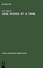 One Word At A Time - Preview