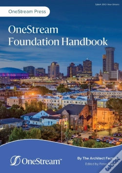 Capa do artigo Onestream Foundation Handbook
