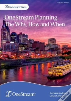 Capa do artigo Onestream Planning: The Why, How And Whe