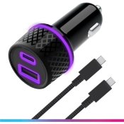 Capa do artigo Oniverse Adaptador de Isqueiro - 60W USB-C 1.5m (Nintendo Switch 2)