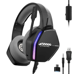 Capa do artigo Oniverse - Gaming Headset Nebula - Infinite Black (Multiplataforma)