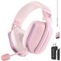 Oniverse - Wireless Gaming Headset Polaris - Aurora Pink (Wireless / Multiplatform) - Preview