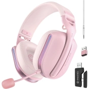 Capa do artigo Oniverse - Wireless Gaming Headset Polaris - Aurora Pink (Wireless / Multiplatform)