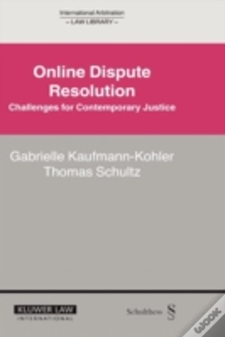 Capa do artigo Online Dispute Resolution
