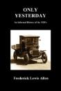 Only Yesterday  Paperback - Preview