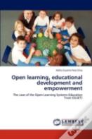 Open Learning, Educational Development And Empowerment