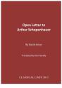Open Letter To Arthur Schopenhauer - Preview