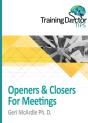 Openers & Closers For Meetings - Preview