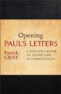 Opening Paul`S Letters Â€“ A Reader`S Guide To Genre And Interpretation - Preview