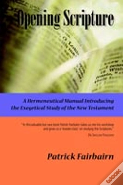 Capa do artigo Opening Scripture (Paperback)
