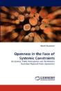 Openness In The Face Of Systemic Constraints - Preview