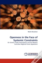 Capa do artigo Openness In The Face Of Systemic Constraints