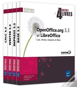 Capa do artigo Openoffice.Org 3.3 Et Libreoffice - Coffret De 4 Livres : Calc, Writer, Impress Et Base