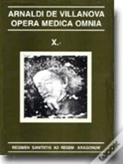 Capa do artigo Opera Medica Omnia Vol. X.1. Rústica. Regimen Sanitatis Ad Regem Aragonum