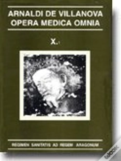 Capa do artigo Opera Medica Omnia Vol. X.1. Rústica. Regimen Sanitatis Ad Regem Aragonum