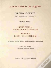 Capa do artigo Opera Omnia - Tome 48 Sententia Libri Politicorum Tabula Libri Ethicorum