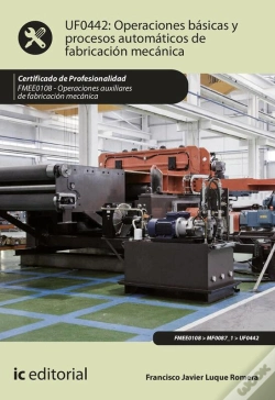 Capa do artigo Operaciones Básicas Y Procesos Automáticos De Fabricación Mecánica. Fmee0108