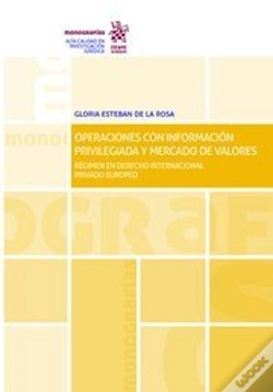 Capa do artigo Operaciones Con Información Privilegiada Y Mercado De Valores
