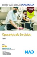 Operario/A De Servicios De Osakidetza-Servicio Vasco De Salud. Test