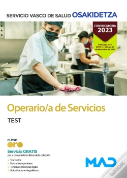 Capa do artigo Operario/A De Servicios De Osakidetza-Servicio Vasco De Salud. Test