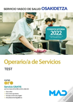 Capa do artigo Operario/A De Servicios De Osakidetza-Servicio Vasco De Salud. Test