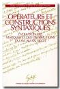 Opérateurs Et Constructions Syntaxiques ; Évolution Des Marques Et Des Distributeurs Du Xv Au Xx Siècle - Preview