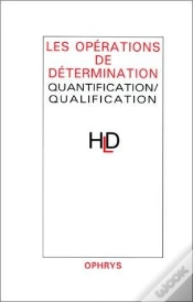 Capa do artigo Operation Et Determination : Quantification / Qualification