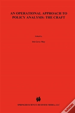Capa do artigo Operational Approach To Policy Analysis: The Craft