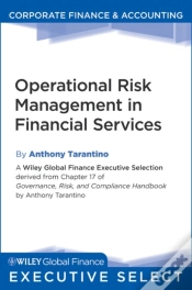 Capa do artigo Operational Risk Management In Financial Services