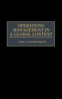 Operations Management In A Global Context - Preview