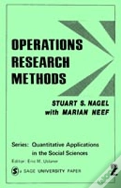Capa do artigo Operations Research Methods