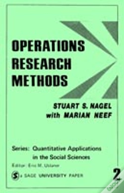 Capa do artigo Operations Research Methods