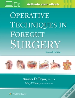 Capa do artigo Operative Techniques In Foregut Surgery: Print + Ebook With Multimedia