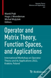 Capa do artigo Operator And Matrix Theory, Function Spaces, And Applications