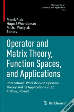 Capa do artigo Operator And Matrix Theory, Function Spaces, And Applications
