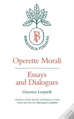 Capa do artigo Operette Morali