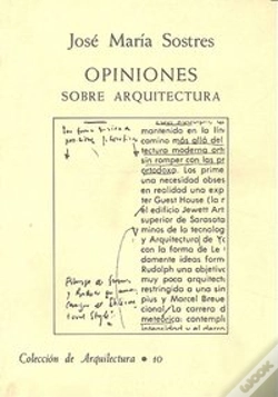 Capa do artigo Opiniones Sobre Arquitectura