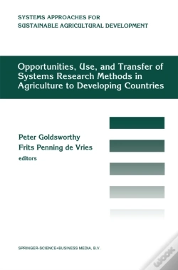 Capa do artigo Opportunities, Use, And Transfer Of Systems Research Methods In Agriculture To Developing Countries
