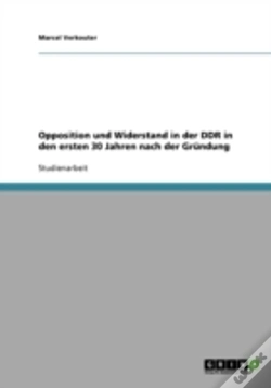 Capa do artigo Opposition Und Widerstand In Der Ddr In Den Ersten 30 Jahren Nach Der Grundung