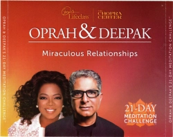 Capa do artigo Oprah & Deepak's 21-Day Meditation Challenge: Miraculous Relationships - CD