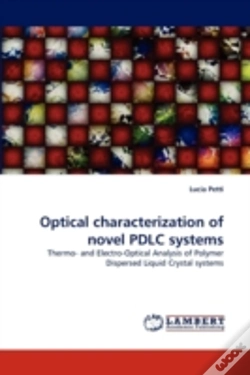 Capa do artigo Optical Characterization Of Novel Pdlc Systems
