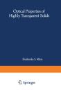 Optical Properties Of Highly Transparent Solids - Preview