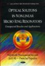 Optical Solitons In Non-Linear Micro Ring Resonators - Preview