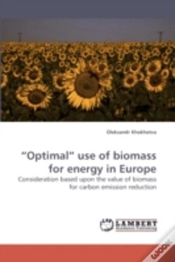 Capa do artigo "Optimal" Use Of Biomass For Energy In E