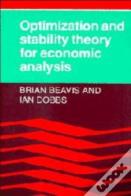 Optimisation And Stability Theory For Economic Analysis